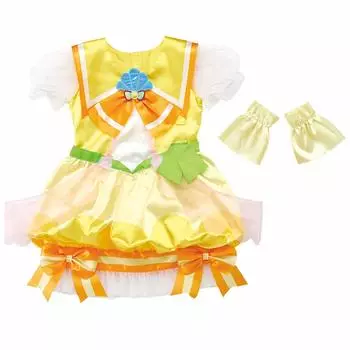 Тропическая PreCure Henshin Pretium Cure Папайя [Bandai] ~ Ju! оранжевый