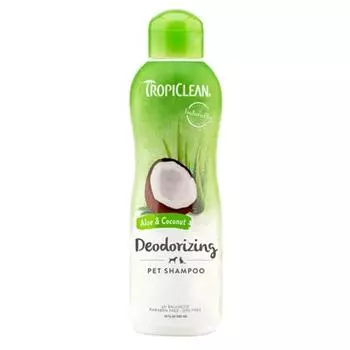 Tropiclean Aloe & Coconut Dog Shampoo, корейский шампунь для домашних животных