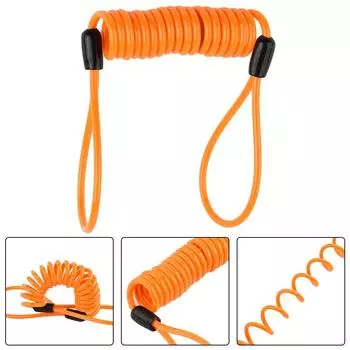 Трос для напоминания о мотоцикле длиной 1,5 м, шнур для скутера, замок для тормозного диска