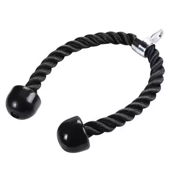 Трос для трицепса AU Cable Machine, нейлоновый трос с ручками, шнур для толкания и тяги вниз