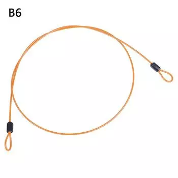 Трос из стальной проволоки для велосипедного замка, велосипедного скутера, охранника, багажа B6