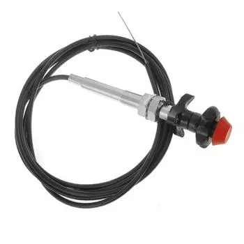 Трос управления дроссельной заслонкой с нониусом 55204 VCGTX10 Прочный, с запасной частью 2 дюйма, универсальный, универсальной длины