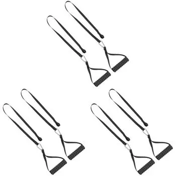 - Тросовое крепление для трицепса позволяет использовать тренажеры для тренировки мышц груди