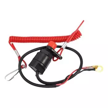 Тросовый выключатель двигателя для подвесной машины винта, морской выключатель, контроллер зажигания подруливающего устройства
