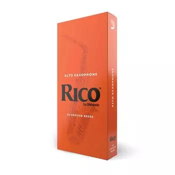 Трость для альт-саксофона RICO RJA2535, 25 штук D Addario D Addario [Твёрдость 3,5] []