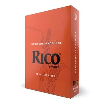 Трость для баритон-саксофона RICO RLA1025, 10 штук D Addario D Addario [Твёрдость 2,5] []
