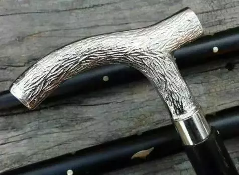 Трость для ходьбы с латунной ручкой в античном стиле из дерева, мягкая мужская трость для ходьбы M аэро