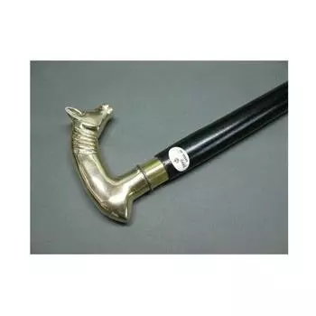 Трость для ходьбы в винтажном стиле в викторианском стиле с латунной ручкой