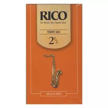 Трость для тенор-саксофона RICO RKA2525 25 штук D Addario D Addario [Твёрдость 2,5] []