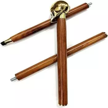 Трость из цельной головки с черепом, трость из палисандра, 93,98 см