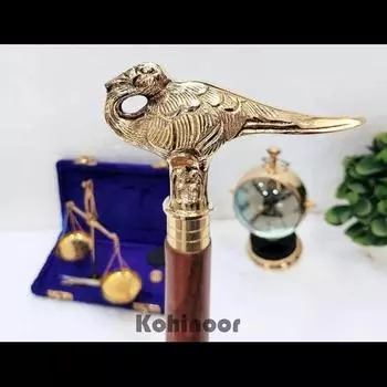 Трость с ручкой в виде павлина, трость для мужчин и женщин, подарок мужу