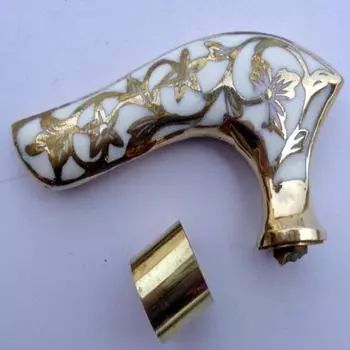 Трость с ручкой в винтажном стиле, дизайнерская головка