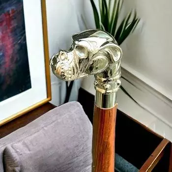 Трость унисекс в викторианском стиле с резьбой по голове, уникальный аксессуар ручной работы для любителей приключений, подарок для него, Рождественский подарок