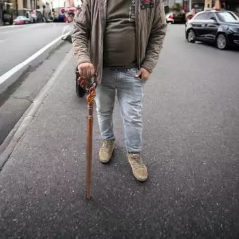 Трость в виде льва и газели, стильная и элегантная трость для ходьбы, деревянная трость ручной работы, уникальный посох в виде животных, элегантный подарок