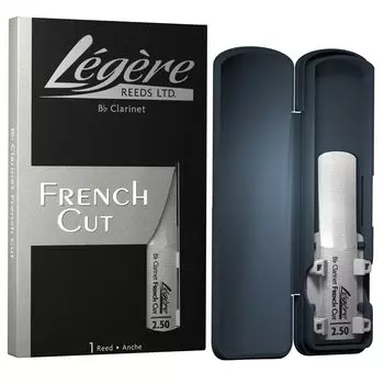 Трости для кларнета Bb French Strength Premium Synthetic Woodspirt Reed Lgre - Трость, Cut, 2.50 (ББФ2.50) -