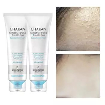 Trouble millet, сужение пор, пилинг для лица, очищающая пенка-ластик, 120 мл, 2 шт.