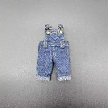 Trousers Obitsu11 Overalls Playing House Doll Clothes Doll Denim Pants 1/12Bjd Doll