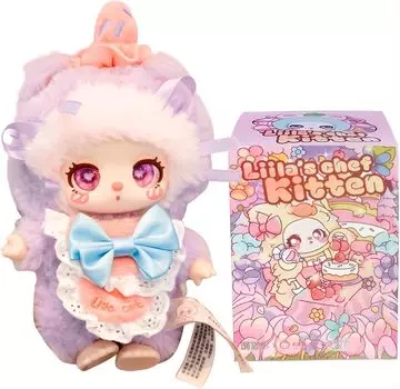 TRRCEPOS 4-е издание Плюшевый брелок Официальный брелок Lovebu Слепой бокс Пушистый талисман Идеальный подарок Полиэстер ПВХ 8 видов Случайный аниме-стиль