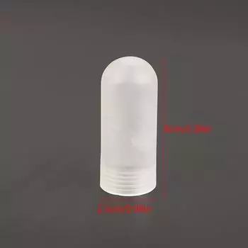 Трубчатая стеклянная крышка G9 с резьбовым абажуром, запасные части, прочная стеклянная защитная трубка, защитный чехол от замерзания для лампы G9 Frosted 25x60mm