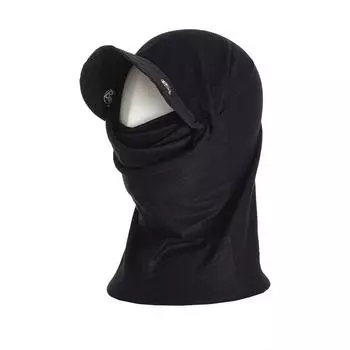 Трубчатый с многофункциональным бесшовным козырьком 113500 унисекс TU чёрный