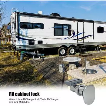 Трубчатый замок, сменные замки для хранения автофургонов, замки для шкафов, дверные замки для прицепов, замки для хранения автофургонов из цинкового сплава, надежные, простые в установке серый