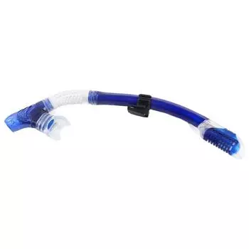 Трубка для дайвинга Полностью сухая Фронтальное снаряжение для снорклинга Принадлежности для тренировок по плаваниюSK?105 Синий