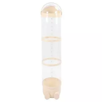 Трубка для хранения плюшевых игрушек 130 см, большая емкость, прозрачный плюшевый игрушечный органайзер для жёлтый