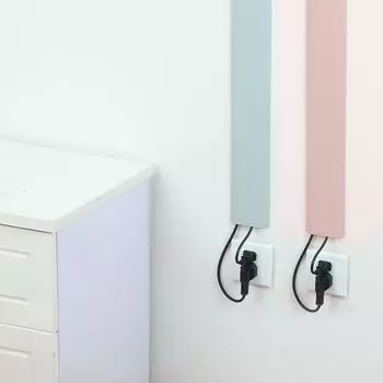 Трубка для хранения сетевого кабеля Зажим для фиксации компьютерного кабеля Кабельная крышка Самоклеящаяся настенная электропроводка Зажим для фиксации проводной трубки #C0GPN# синий