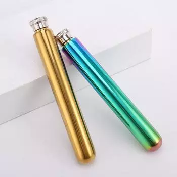 Трубка для охлаждения лифа, охладитель лифа, охладитель, охладитель, алюминиевая металлическая трубка, контейнер, стильное вино, 0,9 унции разноцветный