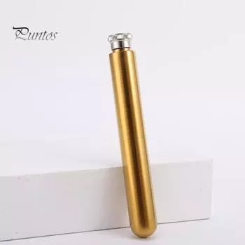 Трубка для охлаждения лифа Трубка для охлаждения лифа 0,9 унции алюминиевая металлическая трубка контейнер стильный аксессуар для винодела легкое охлаждение легкая дорожная трубка разноцветный