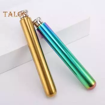 Трубка для охлаждения лифа Трубка для охлаждения лифа 0,9 унции алюминиевая металлическая трубка контейнер стильный аксессуар для винодела легкое охлаждение легкая дорожная трубка разноцветный