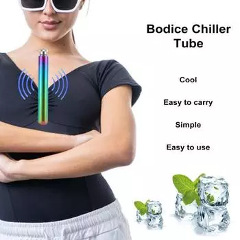 Трубка для охлаждения лифа Трубка для охлаждения лифа 0,9 унции алюминиевая металлическая трубка контейнер стильный аксессуар для винодела легкое охлаждение легкий дорожный разноцветный