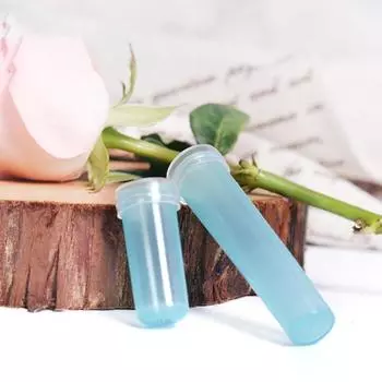 Трубка для полива цветов Уникальное простое использование без заусенцев Трубка для питания цветов Креативная трубка для выращивания цветов в лаконичном стиле Трубка для выращивания цветов Short прозрачный