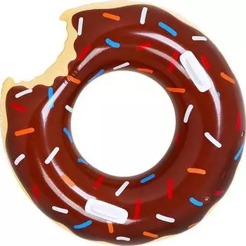 Трубка для пончиков Sunny Water Choco 120см, корейские водные развлечения