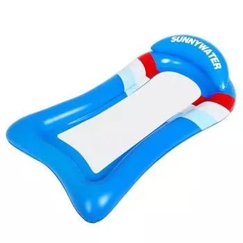 Трубка-гамак Sunnywater Mega Lounge, синий, 1 шт., корейские водные развлечения