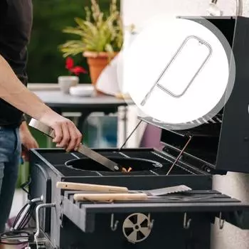 Трубка горелки гриля из нержавеющей стали для газовых грилей Q100 Q1200 17 дюймов, запасная часть 69957/41657, даже нагрев, простая установка, замена пламенной трубки газового гриля серебряный