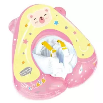 Трубка-ходунки Navi Swim Mom, розовая, 1 шт., корейские товары для водных развлечений