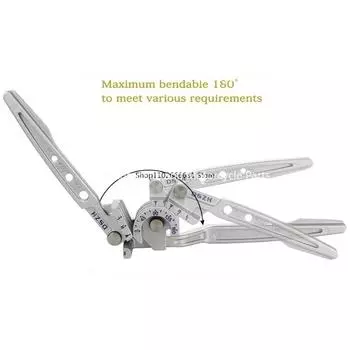 Трубогиб 3в1 трубогиб трубогибочный станок 180 градусов метрический трубогиб трубогибочный станок ручной инструмент 6 мм 8 мм 10 мм