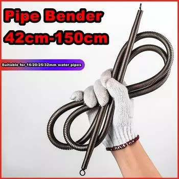 Трубогиб для пружин из ПВХ 12,4-26,4 мм, ручной инструмент для гибки стальной квадратной проволоки, трубогиб для пружин из ПВХ 420-1500 мм