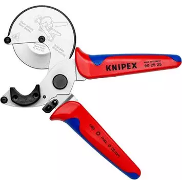 Труборез для композитных труб KNIPEX труба/пластик 9025-25 красный