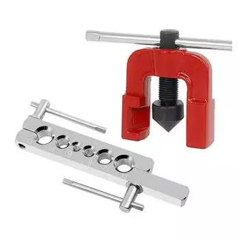 Труборез Инструмент для развальцовки медных труб Метрический и британский инструмент для обслуживания холодильного оборудования Расширитель с устройством Jig Reamer