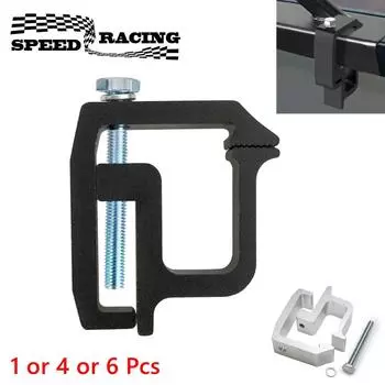 Truck Cap Mounting Clamps, Heavy Duty Camper Shell Clamps for Dodge Dakota Ram 1500 2500 3500, Ford F150 F250 (1 or 4 or 6 Pcs)