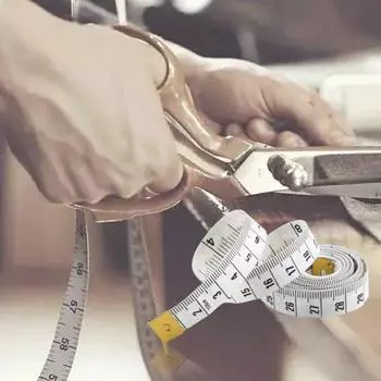 Трудосберегающая ПВХ, удобная для переноски двухдюймовая сантиметровая шкала, индивидуальная измерительная лента, измерительная лента для тела белый