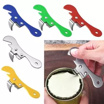 Трудосберегающий кухонный гаджет, бытовая открывалка для пивных бутылок, открывалка для банок из нержавеющей стали, открывалка для консервных банок