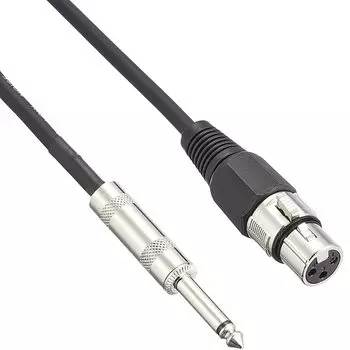 TRUE DYNA Microphone Cable TDXP-03 (3m XLR/Phone)