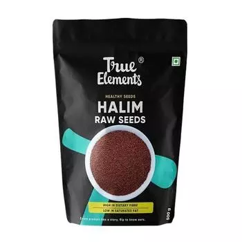 True Elements Halim Seeds 500 г - Aliv Seeds | Высокое содержание клетчатки и омега-3 | Семена кресс-салата | Семена Haleem | Семена для еды