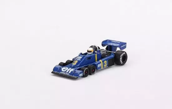 True Scale Miniatures Tyrrell Jody Schecker F1 Formula One Swedish GP Winner Ltd Ed до 2880 деталей литая модель автомобиля MGT00583 P34#3 (1976) 1/64