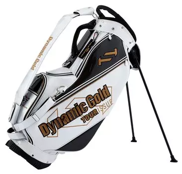 True Temper Dynamic Gold Stand Caddy Bag TTCB123 White