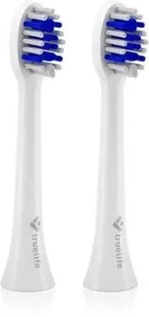 TrueLife SonicBrush Compact Heads White Whiten ttes de remplacement pour brosse dents TU прозрачный