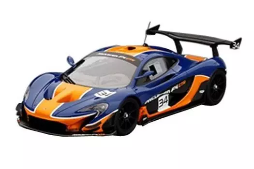 TrueScale Miniatures McLaren P1 GTR Finished Product 1/18 Blue/Orange